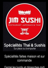 Menu Jim Sushi - Carte et menu Jim Sushi Wattrelos