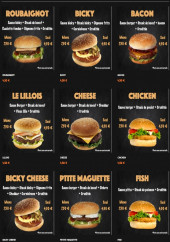 Menu Oh roubaignot - Les burgers