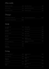 Menu Le Bistrot de Tressin - La carte