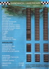 Menu L'Ours Brun - Sandwiches
