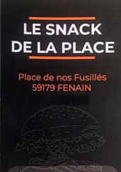Menu Le Snack de la Place - Carte et menu Le Snack de la Place
Fenain