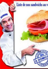 Menu Restoradom - Un extrait du menu 