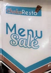 Menu Choko resto - Le menu  salée