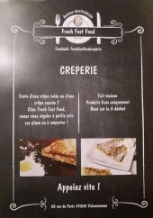 Menu Fresh Fast Food - Carte et menu Fresh Fast Food Valenciennes