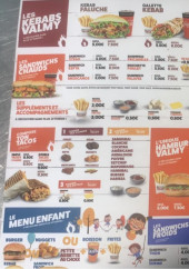Menu Istanbul Valmy - Les kebabs, sandwichs et tacos, ...