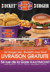 Menu Bucket's Burger - Carte et menu Bucket's Burger hautmont