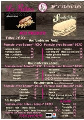 Menu Le Rétro - sandwich, burgers, formules