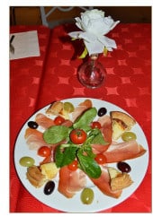 Menu La Flambée - Entrées