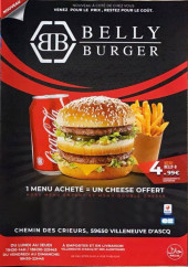 Menu Belly Burger - Carte et menu Belly Burger Villeneuve d Ascq
