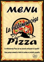 Menu La villeneuvoise pizza - Carte et menu La villeneuvoise pizza Villeneuve d'Ascq