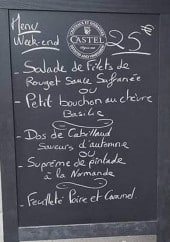 Menu La Carpe d'Or - Le menu du week-end et suggestions