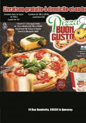 Menu Pizza buon gusto - carte et menu Pizza buon gusto  Le Quesnoy