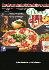 Menu Pizza buon gusto - carte et menu Pizza buon gusto  Le Quesnoy