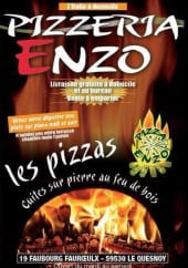 Menu Pizzéria Enzo - Carte et menu Pizzéria Enzo Le Quesnoy