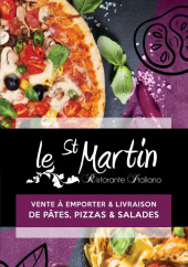 Menu Pizza Saint Martin - Carte et menu Pizza Saint Martin aulnoye aymeries