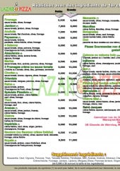 Menu Lazaro Pizza - Pizzas
