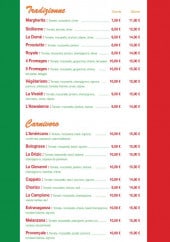 Menu Dolce Pizza - Pizzas
