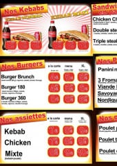 Menu Crazy Brunch - Les kebab, les sandwiches,....