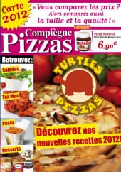 Menu Turtles Pizza - pizza turtle beauvais menu et carte