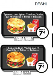 Menu Poulet Station - Les deshis