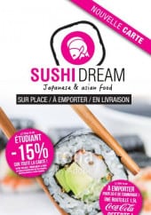 Menu Sushi Dream - Carte et menu Sushi Dream Creil