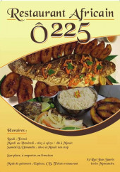 Menu Restaurant Ô 225 - Carte et menu Restaurant Ô 225 Montataire
