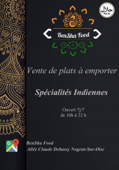 Menu BenSha Food - Carte et menu BenSha Food Nogent sur Oise