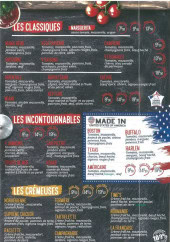Menu Pizza Time's - Les pizzas