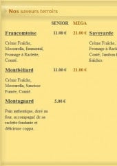 Menu Pizza Lusitalia - Les Saveurs Terroir