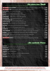 Menu Pizzeria du Bray - Les pizzas