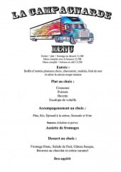 Menu La Campagnarde - Les menus