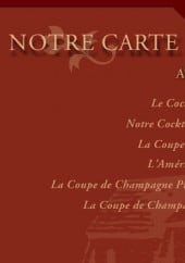 Menu La Grange de Belle-Église - Les apéritifs 