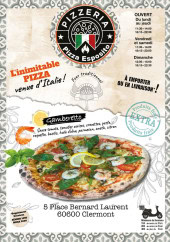 Menu Pizza Esposito - Carte et menu Pizza Esposito, Clermont