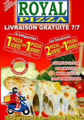 Menu Royal pizza - Carte et menu Royal pizza Clermont