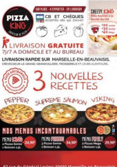 Menu Pizza King - carte et menu Pizza King Marseille en Beauvaisis