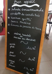 Menu Le P'tit Mavais - Exemple de menu