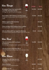Menu Plaza - Vins