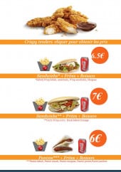 Menu Delice doner - Les menus