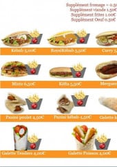 Menu Delice doner - Les sandwiches