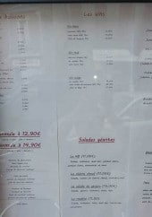 Menu Le 48 - Extrait de menu 
