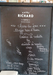 Menu Le Saint Andre - Exemple de menu