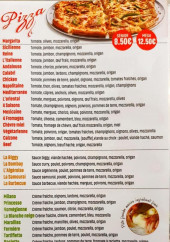 Menu Eat Box - Les pizzas