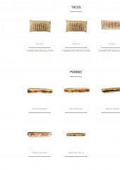 Menu Table'Time - Les tacos et paninis