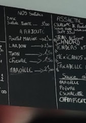 Menu Aux Chti Délices - Les assiettes, salades et sauces,...