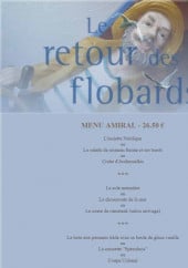 Menu Le retour des flobards - Le menu amiral