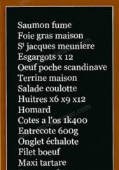 Menu Auberge de La Coulotte - Les produits de la maison