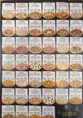 Menu Crousty Marquise - Les pizzas