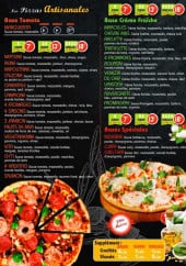 Menu Hashtag Pizza - Les pizzas