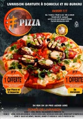 Menu Hashtag Pizza - Carte et menu