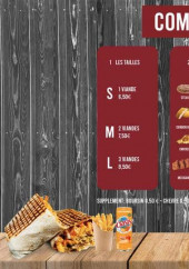 Menu L'authentic - Composition de nos tacos
